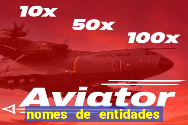 nomes de entidades do mal